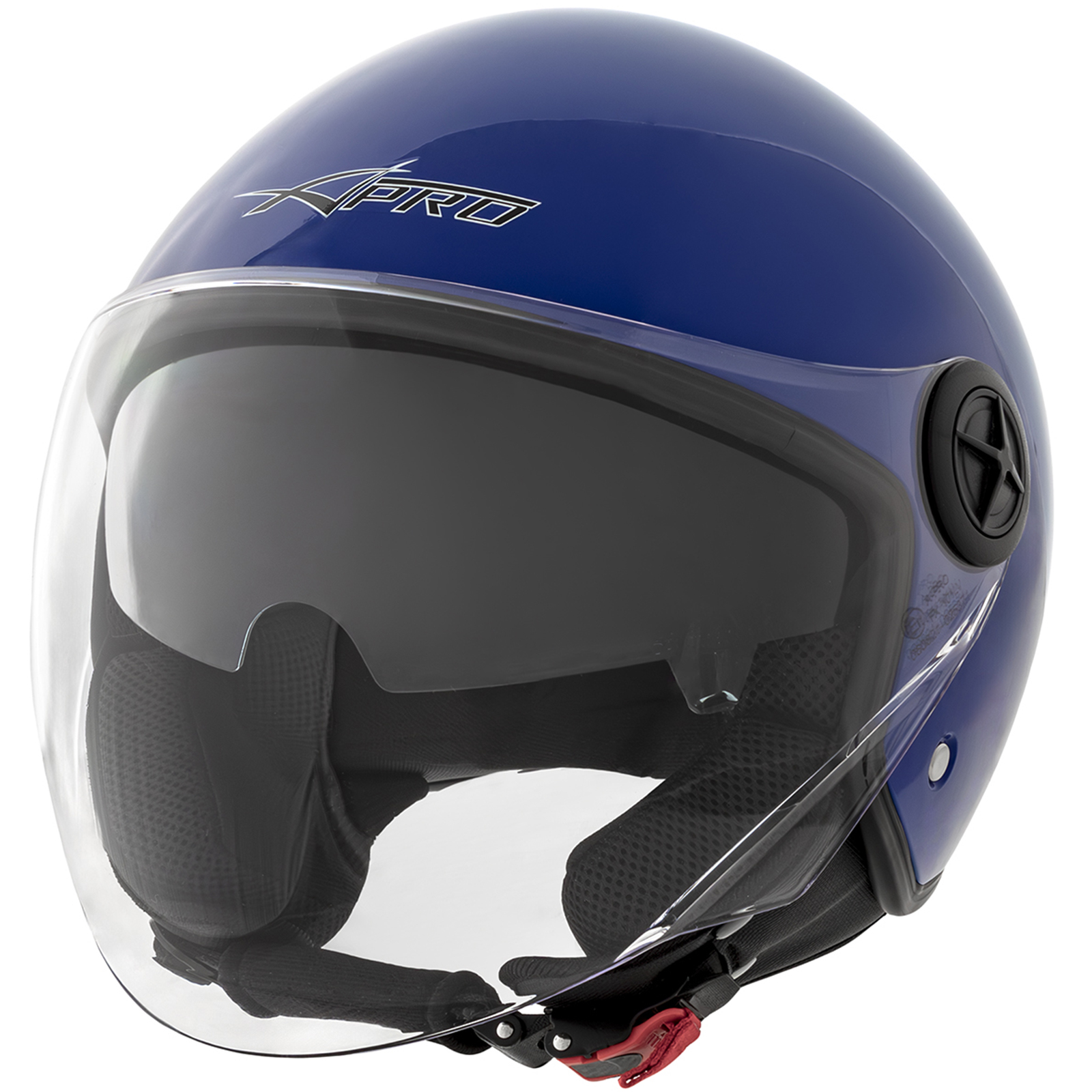 Casco Jet Scooter Moto ECE 22-06 Doppia Visiera Parasole A-PRO - Imagen 17 de 63