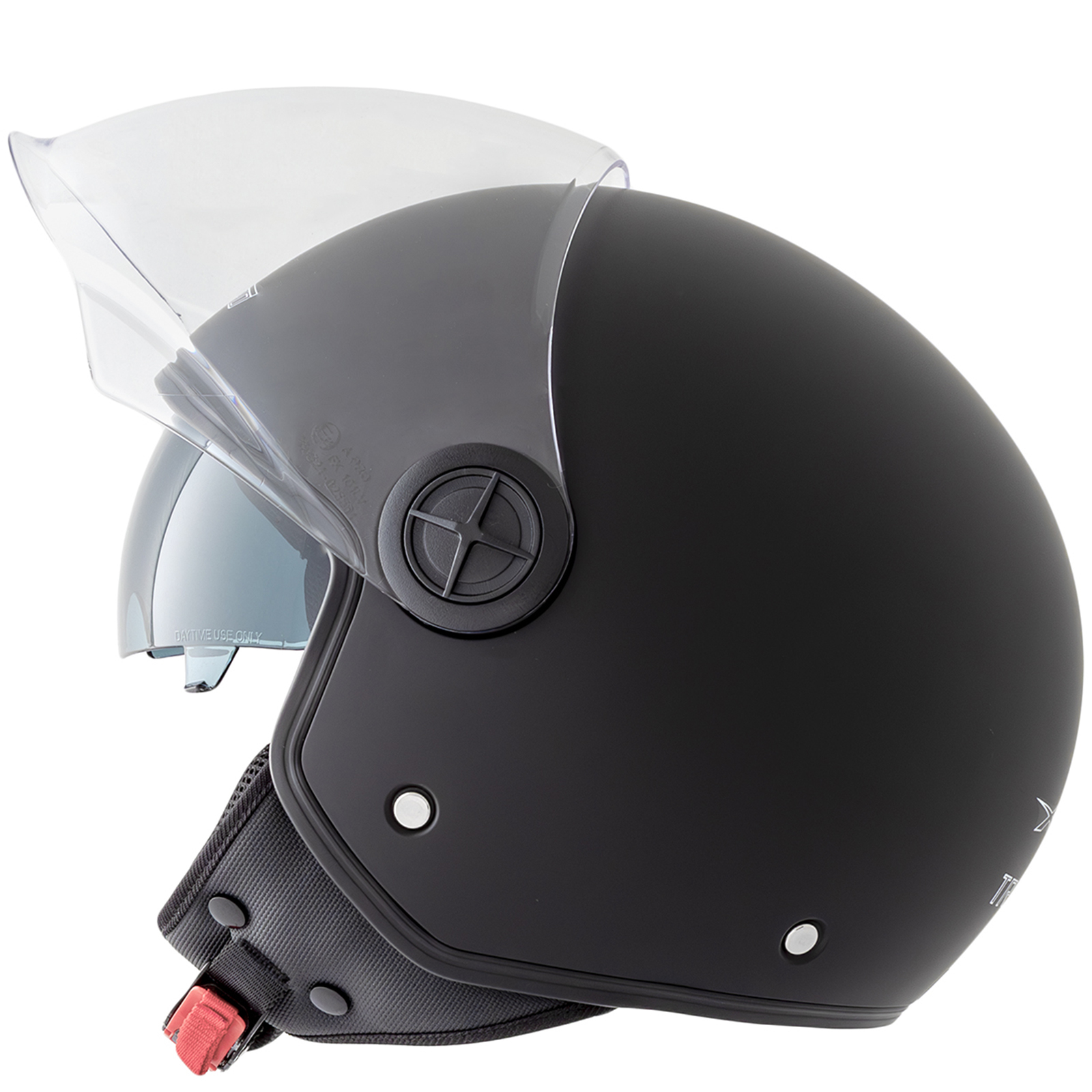Casco Jet Scooter Moto ECE 22-06 Doppia Visiera Parasole A-PRO - Imagen 36 de 63