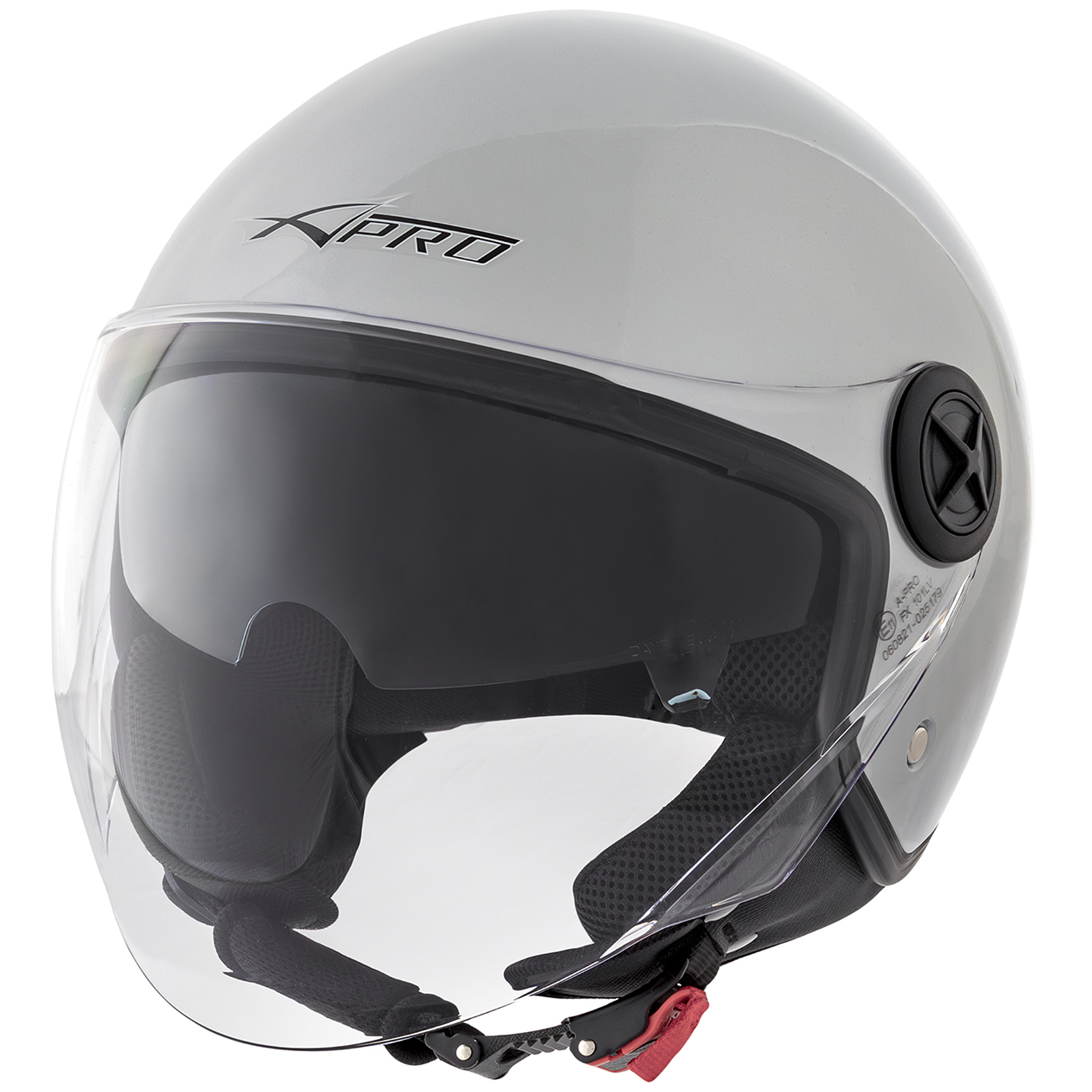 Casco Jet Scooter Moto ECE 22-06 Doppia Visiera Parasole A-PRO - Imagen 41 de 63