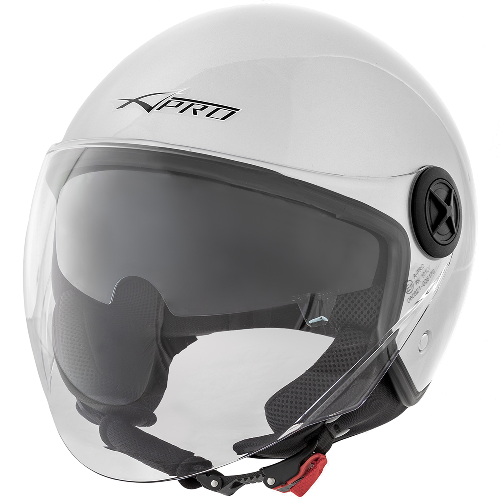 Casco Jet Scooter Moto ECE 22-06 Doppia Visiera Parasole A-PRO - Imagen 53 de 63