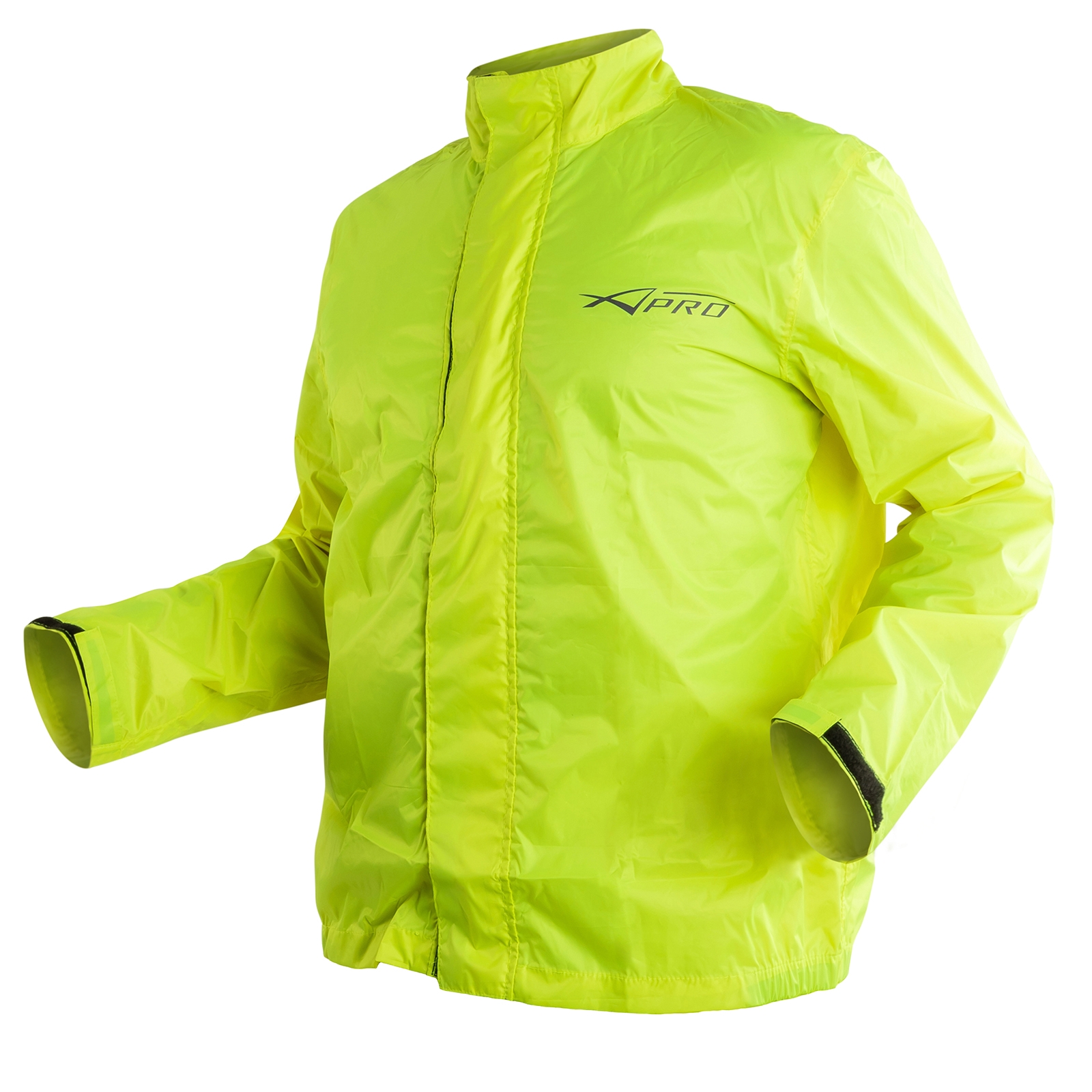 Giacca Tuta Moto Antipioggia Antiacqua Antivento Fluo Impermeabile Visibilità - Foto 12 di 15