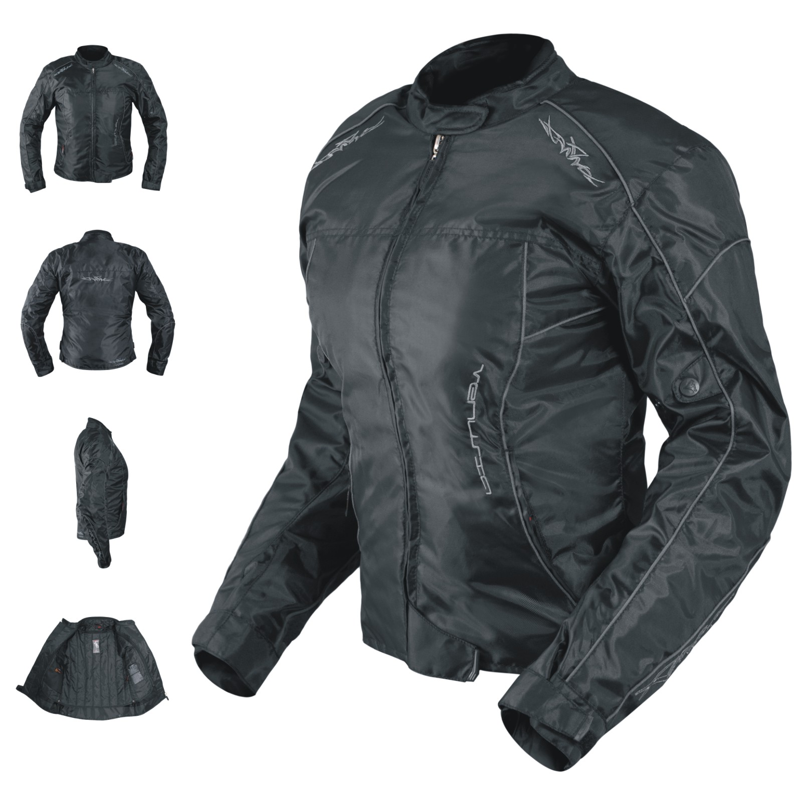 Giacca Lady Moto Donna Tessuto Protezioni CE Termico Sfoderabile Scooter - Imagen 4 de 39