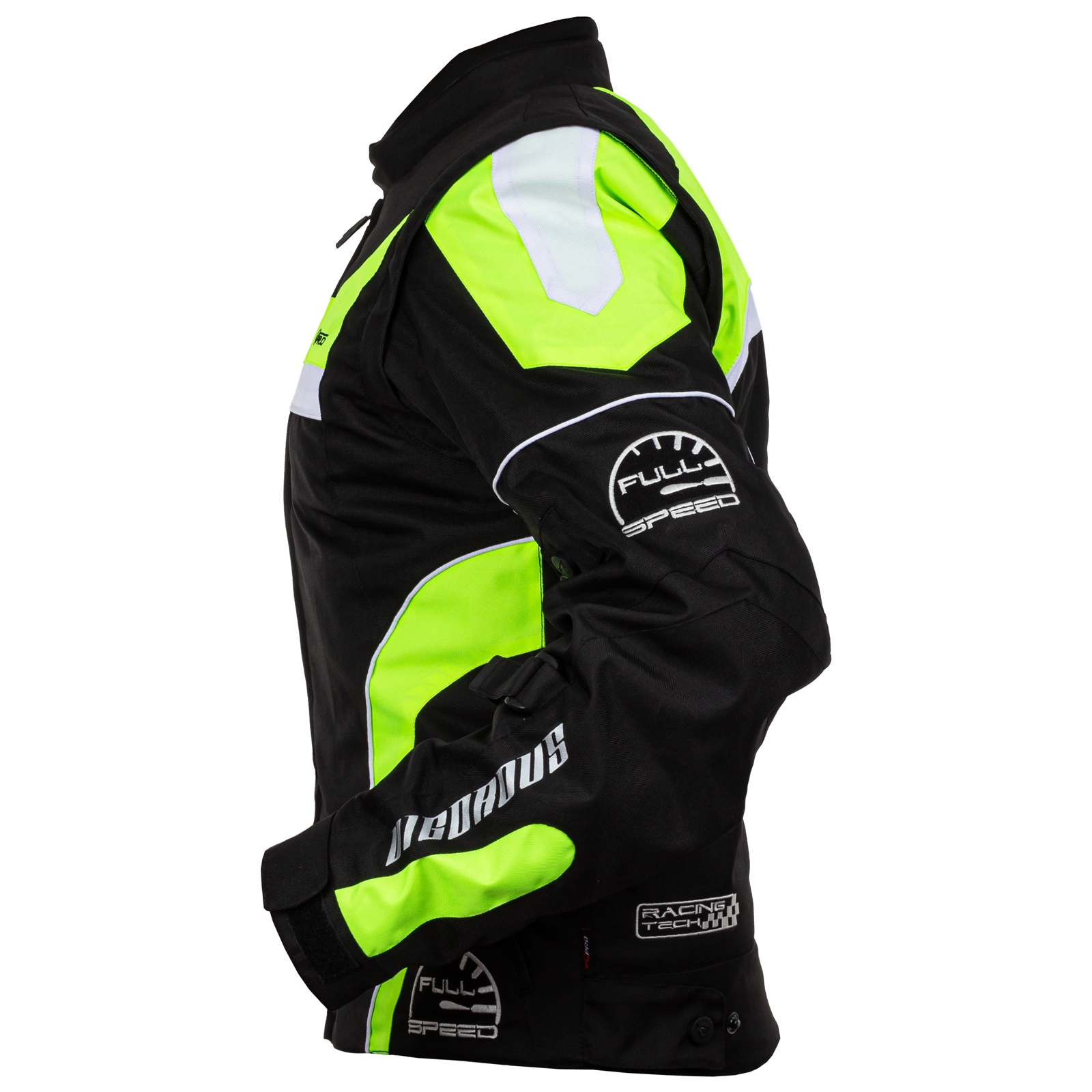 Giacca Moto Manica Staccabile Tessuto Protezioni CE Sfoderabile Gilet Termico - Afbeelding 39 van 63