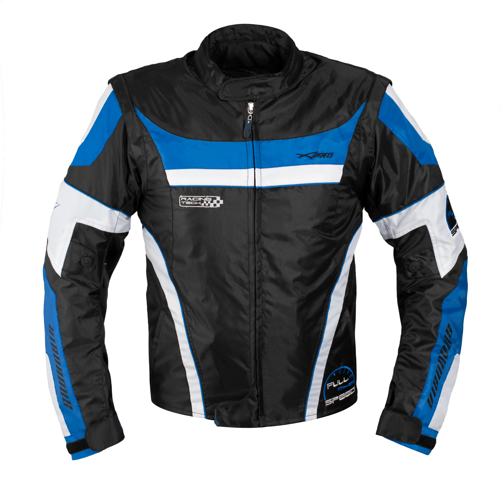 Giacca Moto Manica Staccabile Tessuto Protezioni CE Sfoderabile Gilet Termico - Afbeelding 17 van 63