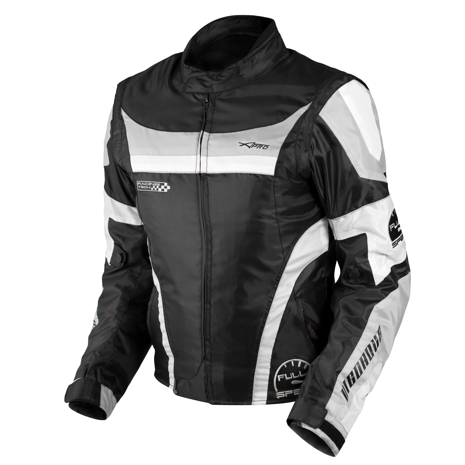 Giacca Moto Manica Staccabile Tessuto Protezioni CE Sfoderabile Gilet Termico - Afbeelding 44 van 63