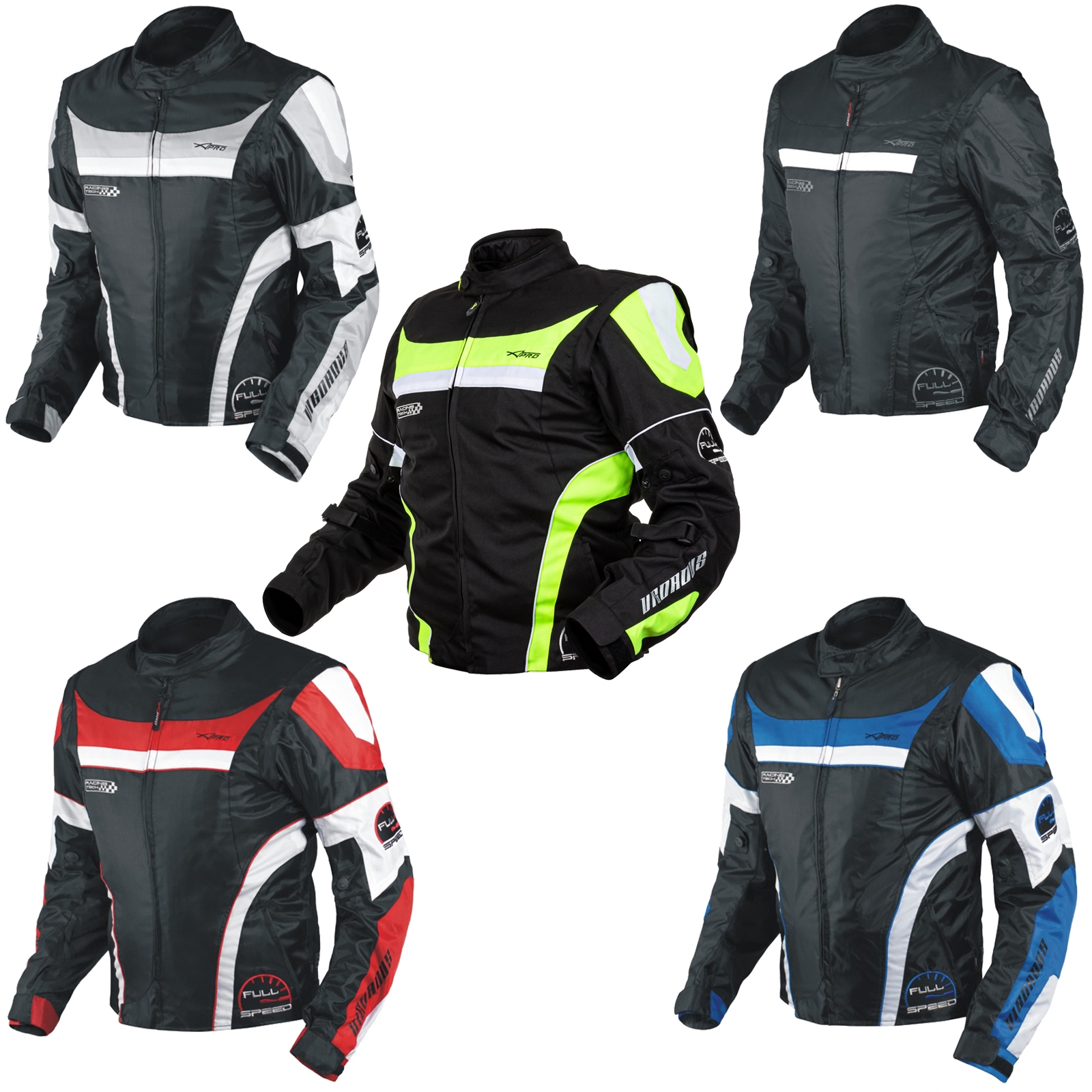 Blouson Oxford Cordura Homme Textile CE Protections Thermique Moto Scooter - Imagen 1 de 67