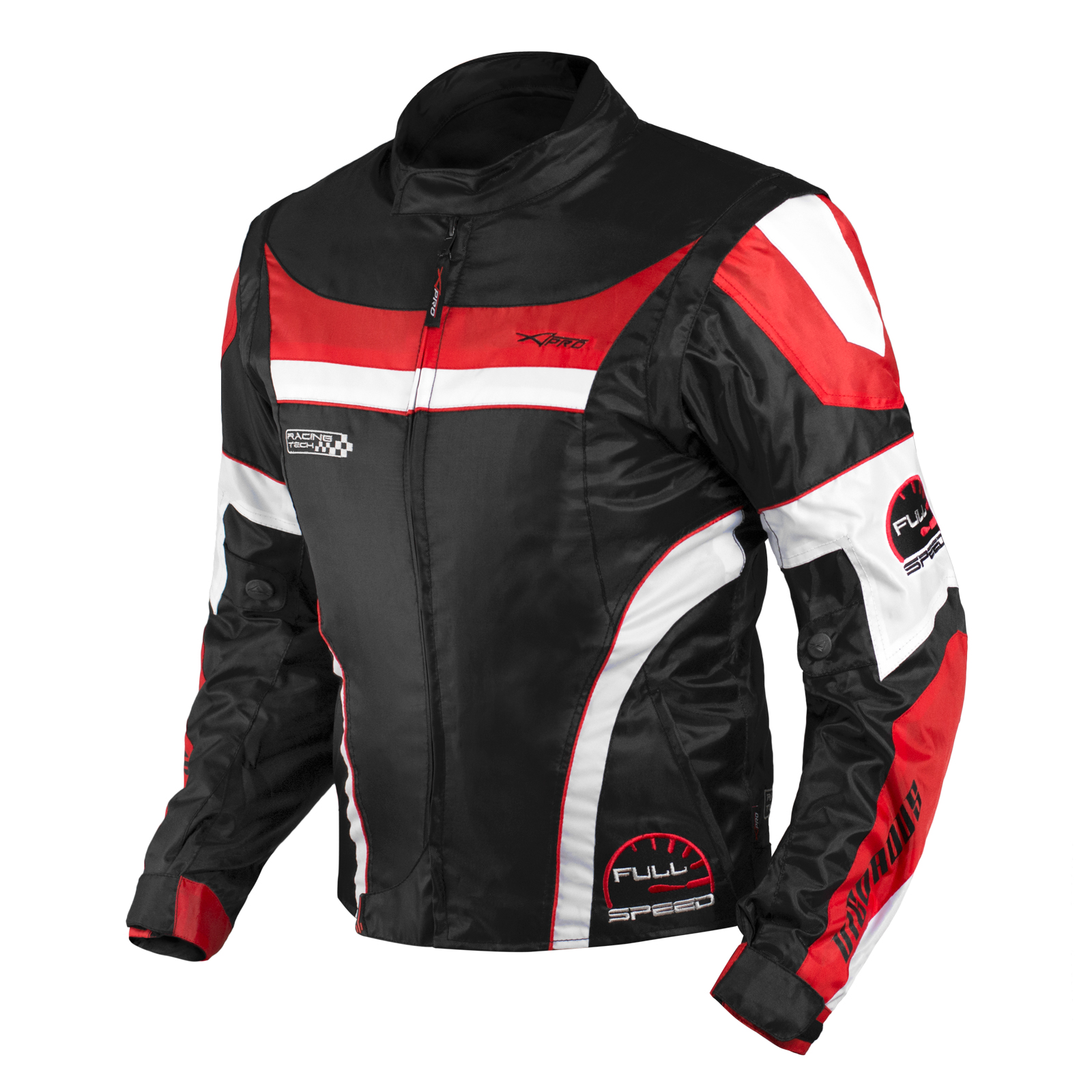 Giacca Moto Manica Staccabile Tessuto Protezioni CE Sfoderabile Gilet Termico - Afbeelding 56 van 63