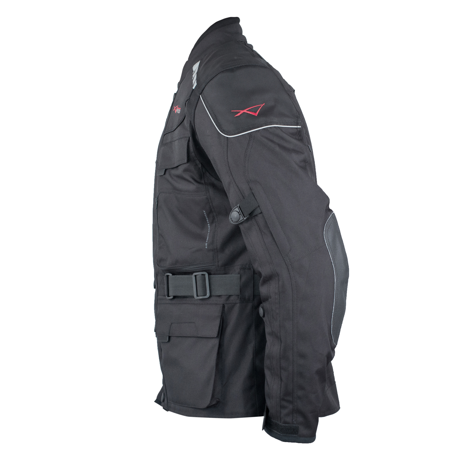 Giacca Impermeabile Moto Tessuto Protezioni CE Scooter Viaggio - Afbeelding 6 van 39
