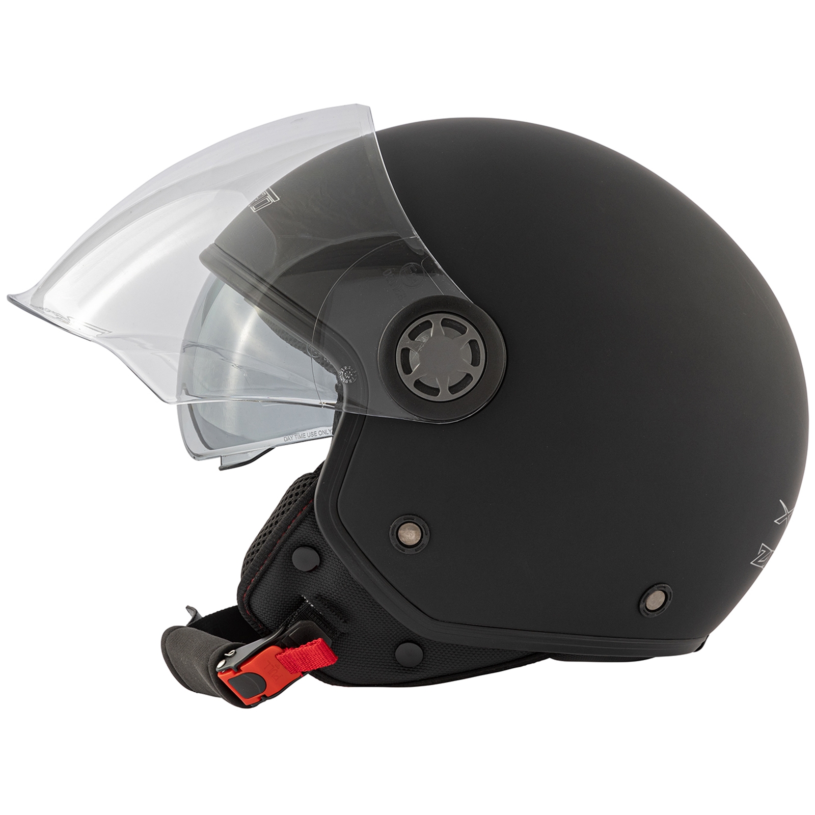 Jet Scooter Casco ECE 22 06 Moto Certificato Lunga Trasparente Visiera Parasole - Picture 60 of 99