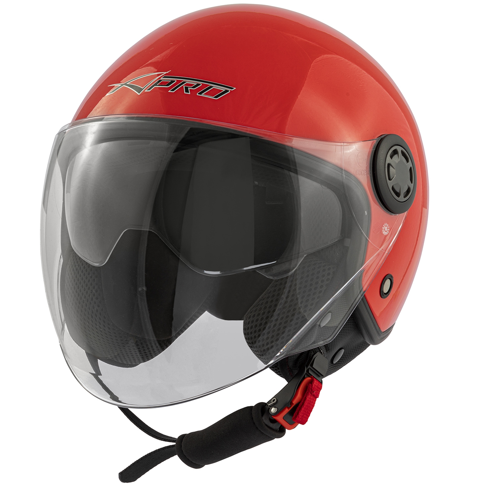 Jet Scooter Casco ECE 22 06 Moto Certificato Lunga Trasparente Visiera Parasole - Picture 66 of 99