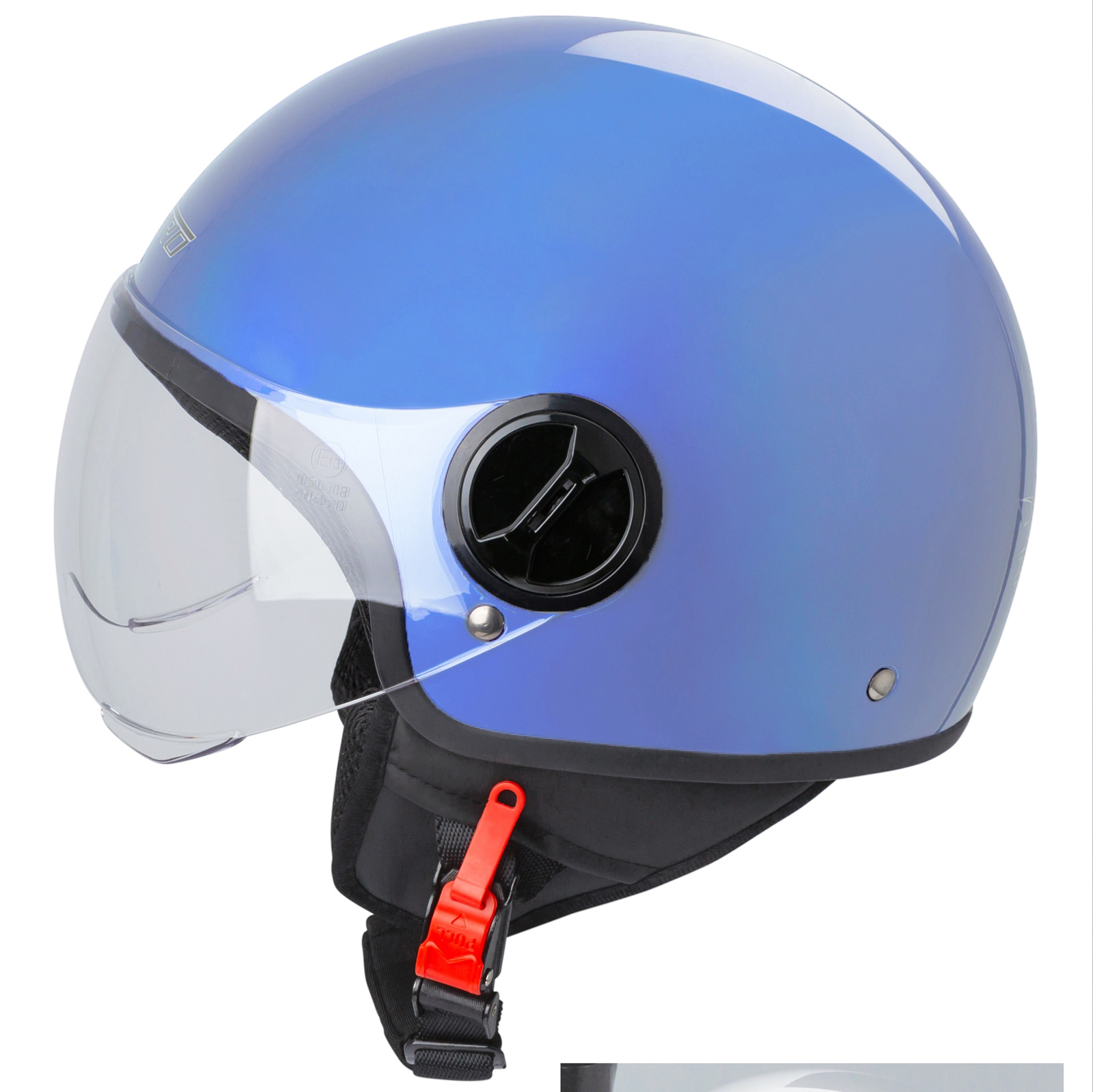 Casco Jet Demi Urban Moto Omologato ECE 22-06 Avio Scooter SonicMoto - Foto 24 di 87