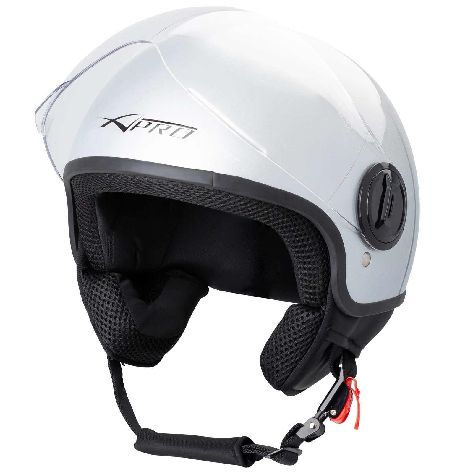 Casque Demi Vintage Homologué ECE Dot, Rétro Casque Moto Ouvert, Rétro Casque Moto Jet, Mobylette Bols Avec Lunettes Pour Masculin Femme, Rétro Casque Bols De Moto(Noir) (Size : XL=61-62cm